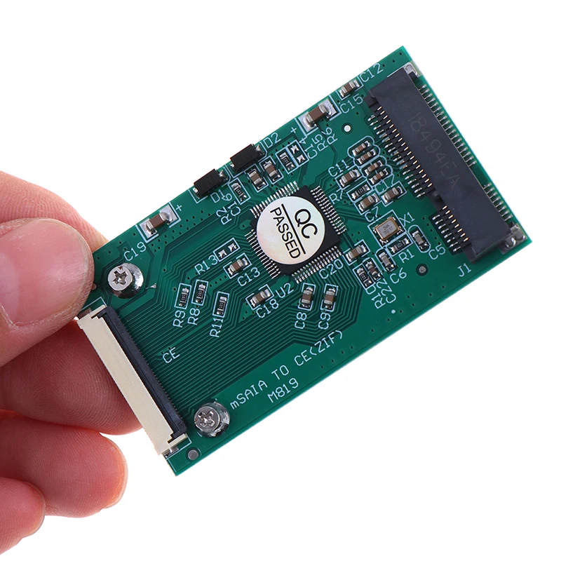 Mini PCI-E mSATA SSD Adapterio 40pin ZIF Kortelės Palaikymas IPOD TRINKELĖMIS arba nešiojamas 3.3 V, Mini PCI-e SSD mSATA modulis 1pcs