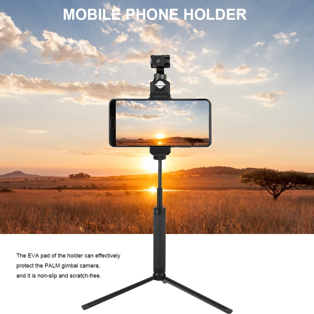 Mobiliojo Telefono Tvirtinimo Apkaba Laikiklis Prijungti Nešiojamą Gimbal Telefono Įrašą Turėtojas VMI PALMIŲ Fiksuotas Laikiklis Fotoaparato Įrangą
