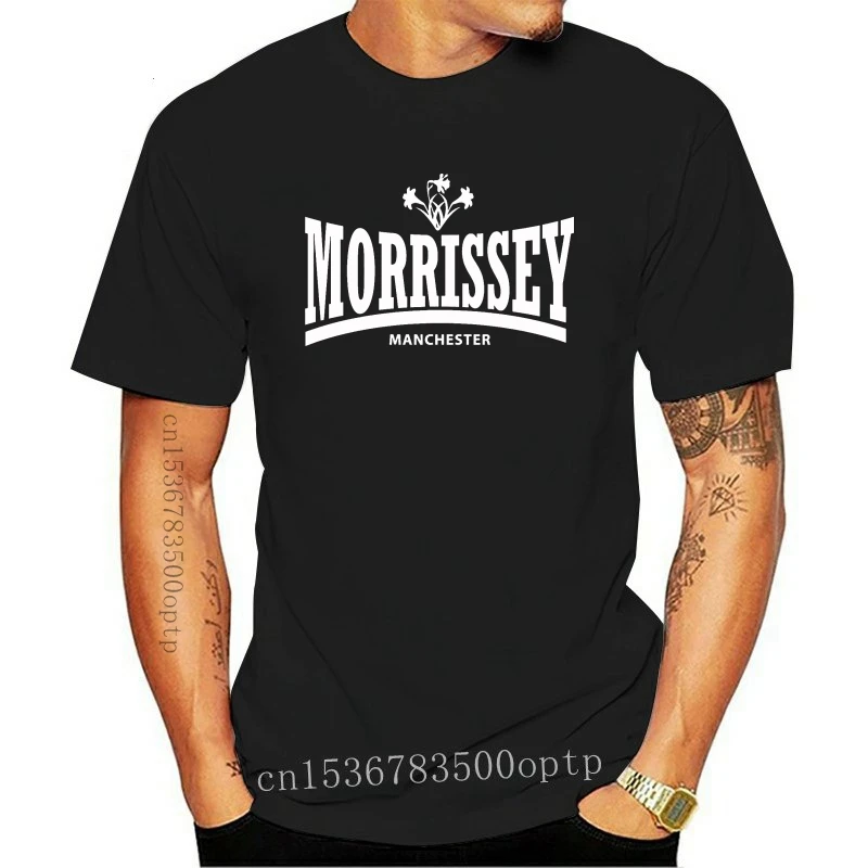 MORRISSEY Logotipą, Sunkiųjų Medvilnės marškinėliai Visų Dydžių Spalvų