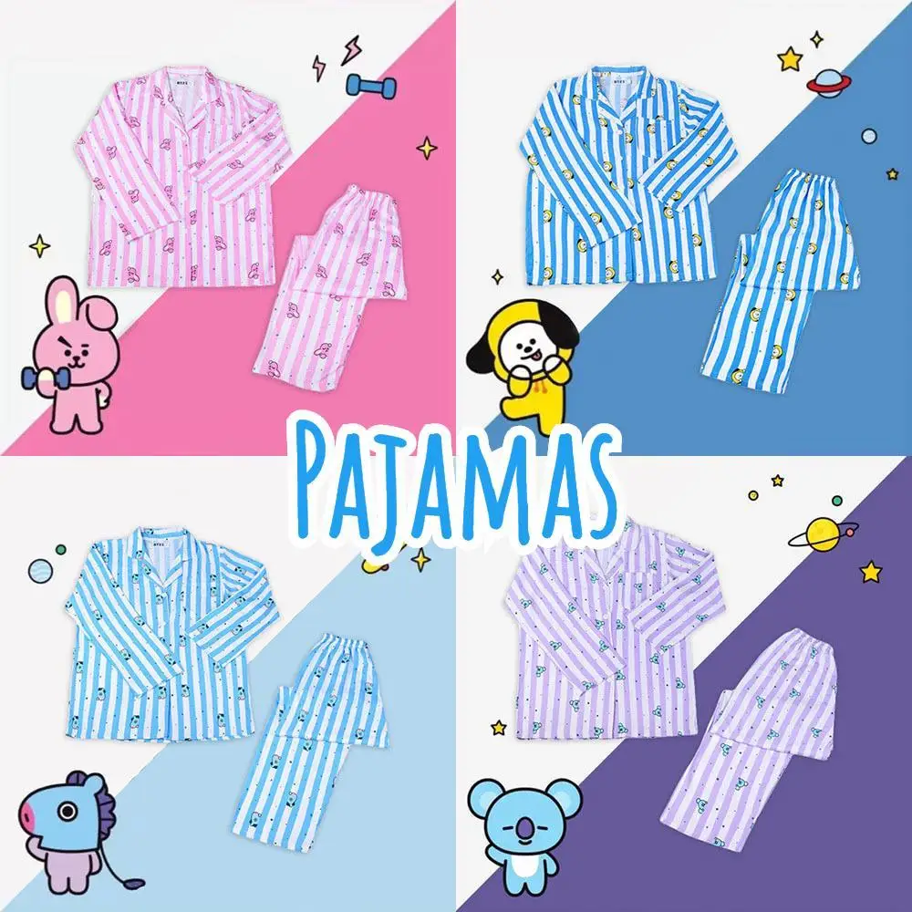Moterų Sleepwear Animacinių Filmų Sleepwear Pižama, Kostiumą Drabužių Miegamojo Komplektas Žiemą Šilta Pižama Ilgomis Rankovėmis Apatinis Trikotažas