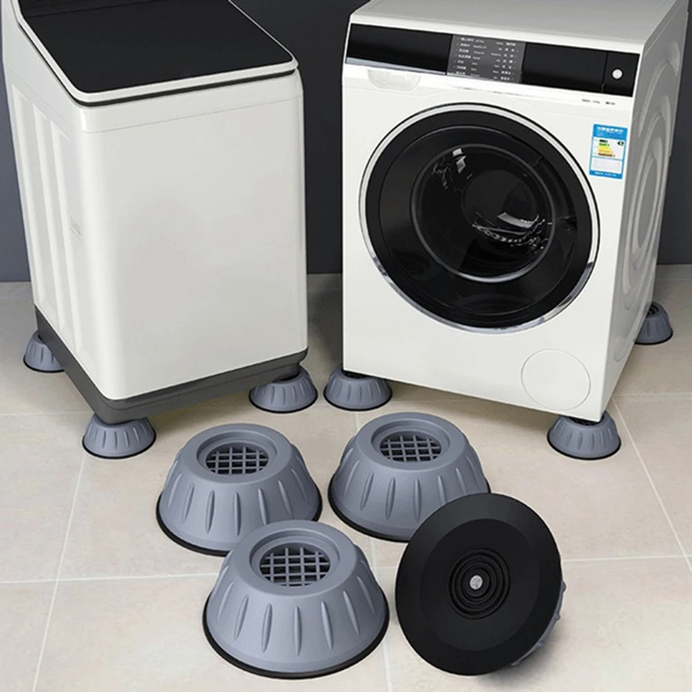 Namuose Skalbimo Mašina Anti Vibracija, Kojų Pagalvėlės 4cm Didelis Slydimo Pagalvėlės, skalbimo Ir Džiovintuvas Universalus Fiksuotojo Non-Slip Pad