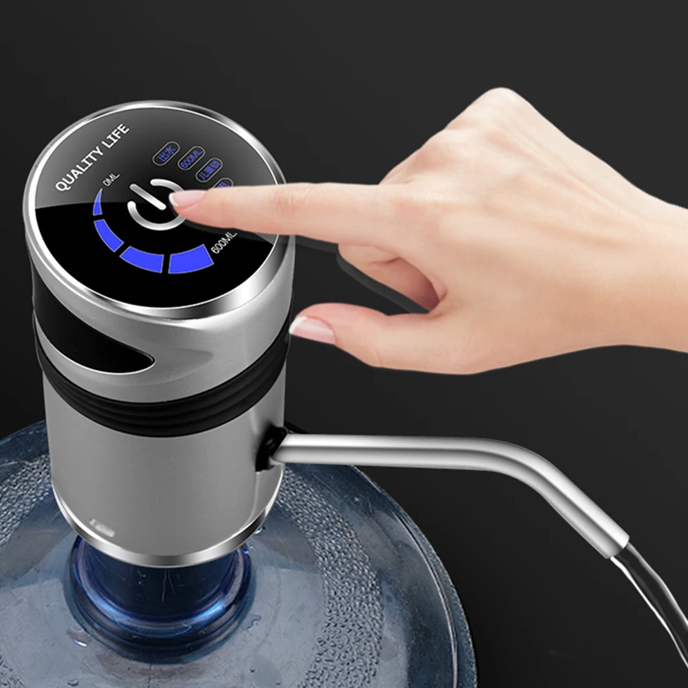 Namų Vandens Butelis Siurblys USB jungtį Automatinis Geriamojo Vandens Siurblio Nešiojamieji Elektriniai Vandens Dozatorius Vandens Butelis Jungiklis