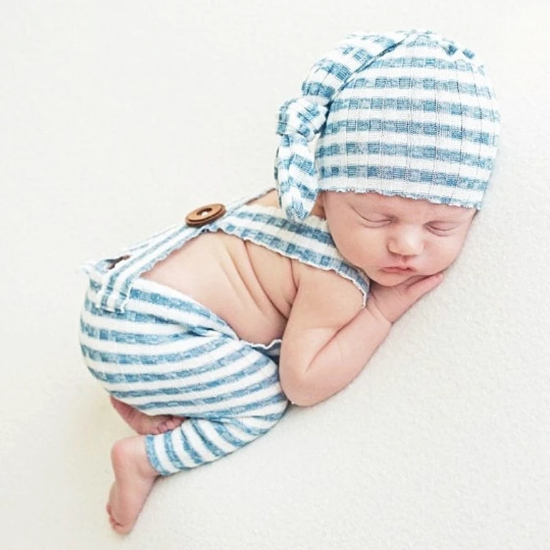 Naujagimio Fotografijos Drabužių Kūdikiams Mazgas Hat+Chalatas 2vnt/Komplektas Baby Nuotrauka Rekvizitai Priedai Studija Naujagimių Šaudymo Drabužiai