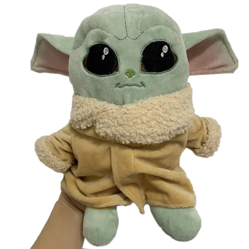 Naujas Hasbro 22Cm Star Wars Mandalorians Bebe Vaikas Yoda Kūdikių Pliušinis Animatronic Mielas Minkštas Įdaryti Starwars Babyyoda Peluche Vaikų Žaislas