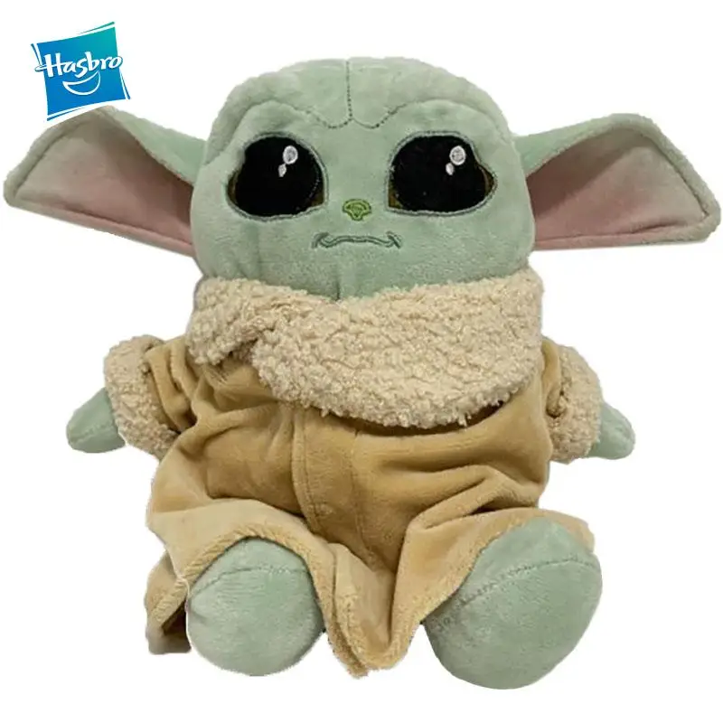 Naujas Hasbro 22Cm Star Wars Mandalorians Bebe Vaikas Yoda Kūdikių Pliušinis Animatronic Mielas Minkštas Įdaryti Starwars Babyyoda Peluche Vaikų Žaislas