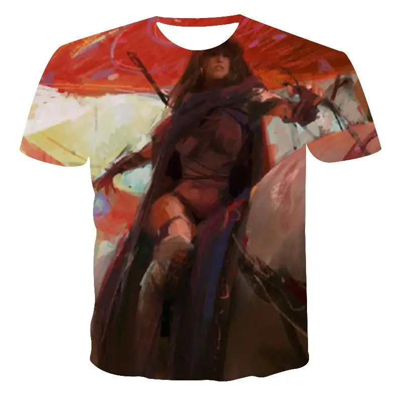 Naujas Produktas T -Shirt Vyrai 'S Aukštos Kokybės Men 'S T -Shirt Ladies Paukščių Modelio 3d Spausdinimo Men 'S T -Shirt