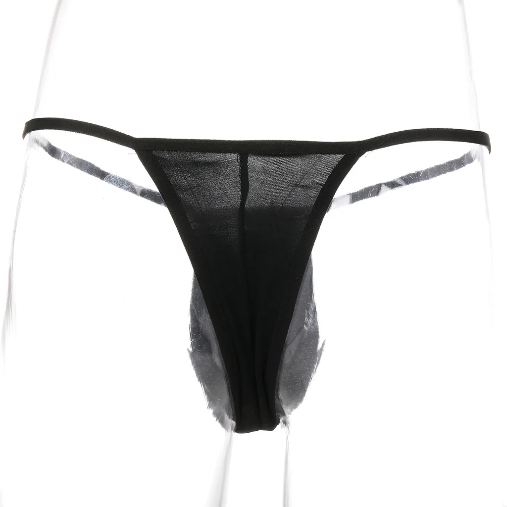 Naujas Vyrų T-atgal Plonas Diržas Mažai-Waisted Kelnės Sexy Patogius Apatinius Sekso apatinės Kelnės Apatiniai Hombre G-String Sleepwear Braga