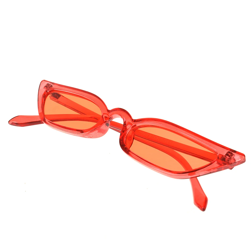 Nauji Madingi akiniai nuo saulės akiniai Moteris, vyras retro spalvinga skaidrūs maži spalvinga Cat Eye akiniai Karšto Pardavimo nemokamas pristatymas