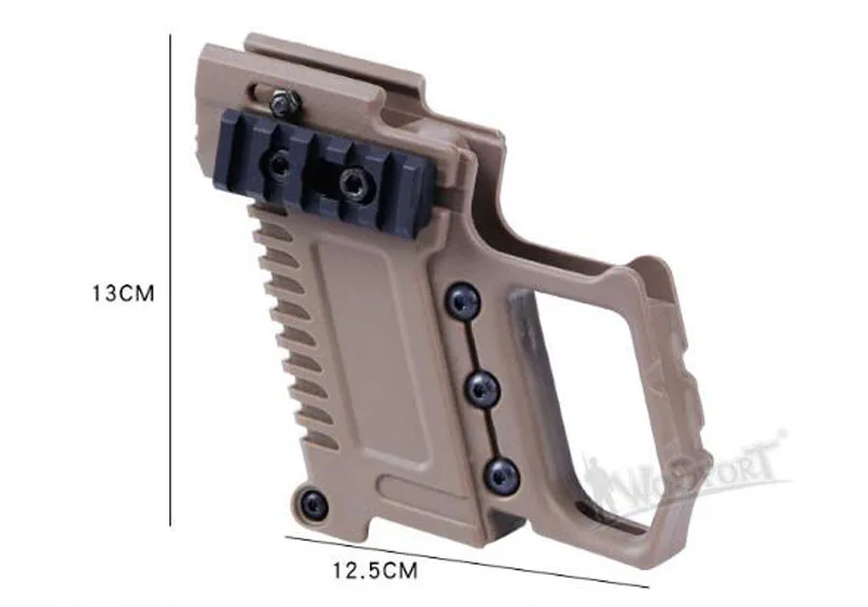 Naujos Lauko Taktinis Airsoft Pistoletas Karabinas Rinkinys Glock tvirtinimas CS G17 18 19 Gun Priedai apkrovos Įranga