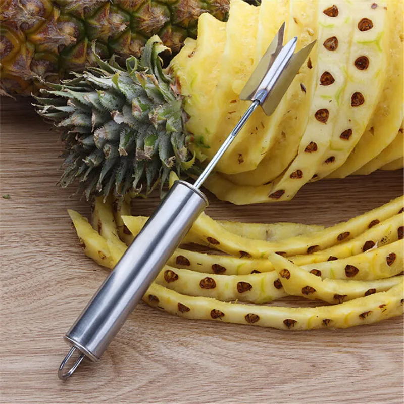 Nerūdijančio Plieno Ananasų Peilis Skustukas Cutter Ananaso Vaisiai Slicer Corer