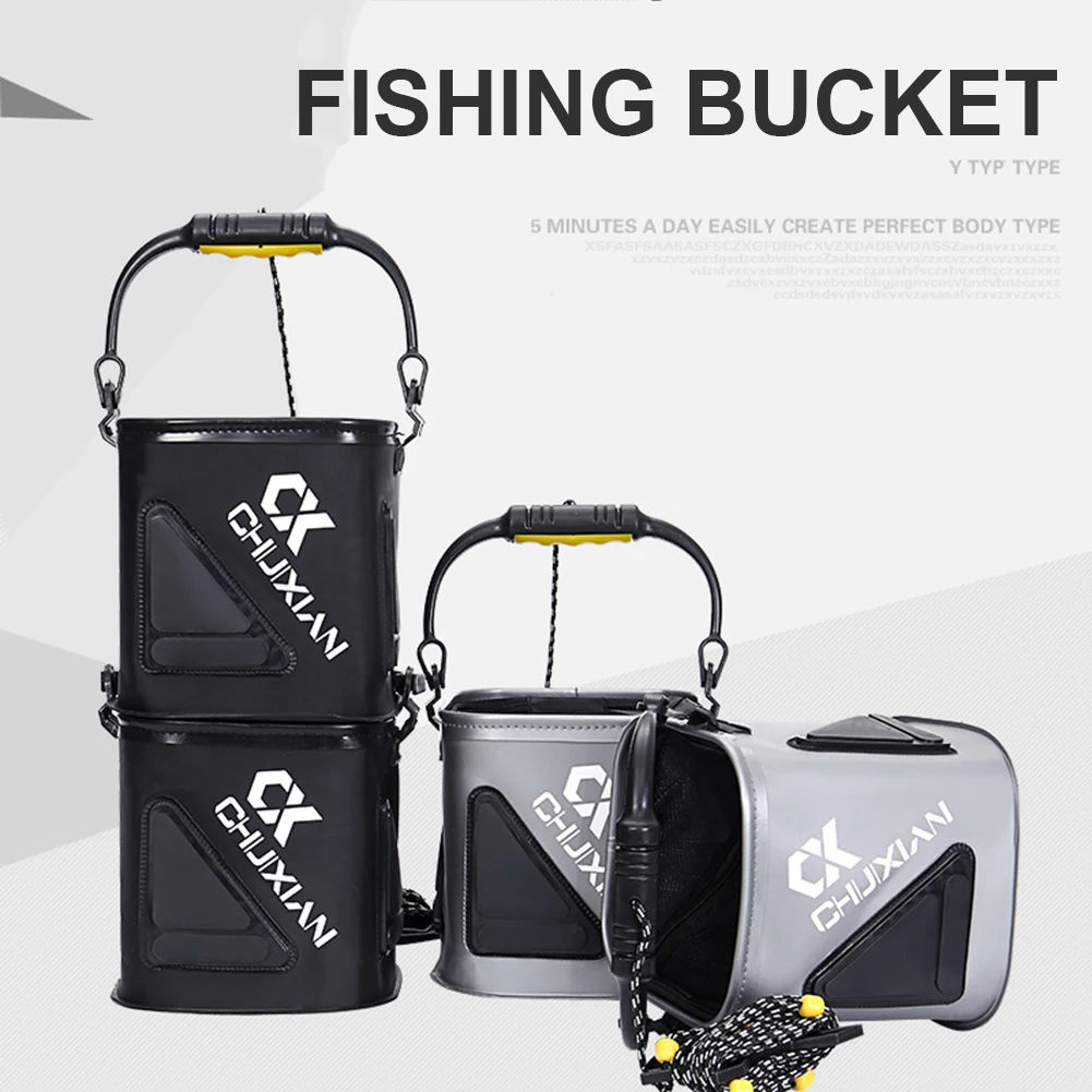 Nešiojamų Kibirą Vandens Saugojimo Krepšys Žvejybos Kibirą Aikštėje Lankstymo EVA Gyvena Žuvų Maišelį Vandens Laikymo Dėžutė Lauko Žvejybos Reikmenys Įrankis