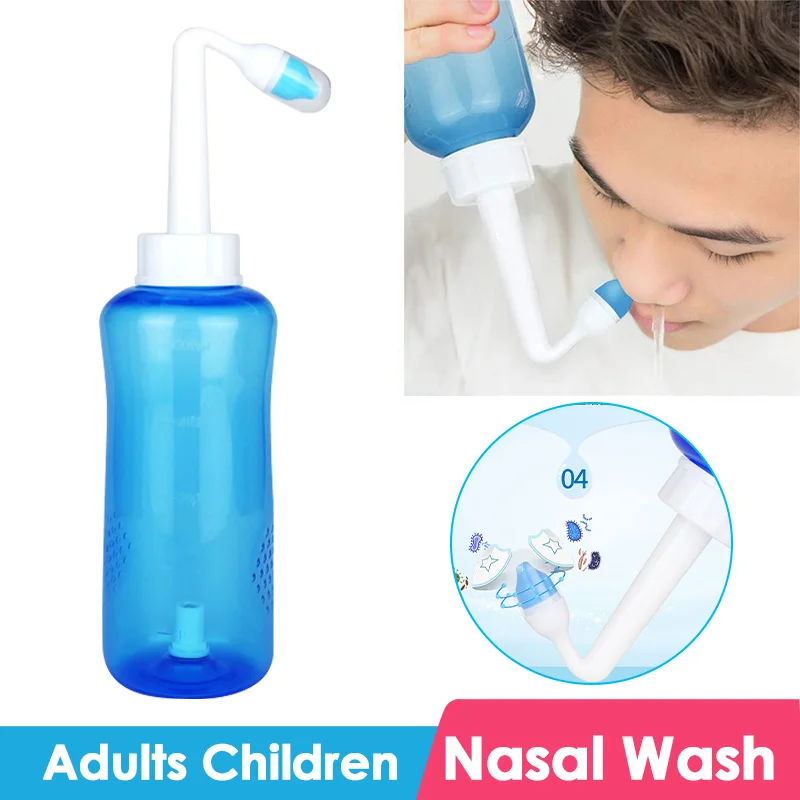 Nosies Irrigator Nosį Plauti Švaresnis Butelis Neti Puodą Išvengti Alerginio Rinito Sinusinio Skalavimo Sveikatos Priežiūros Bionase Prietaiso Skrepliai Vaikas