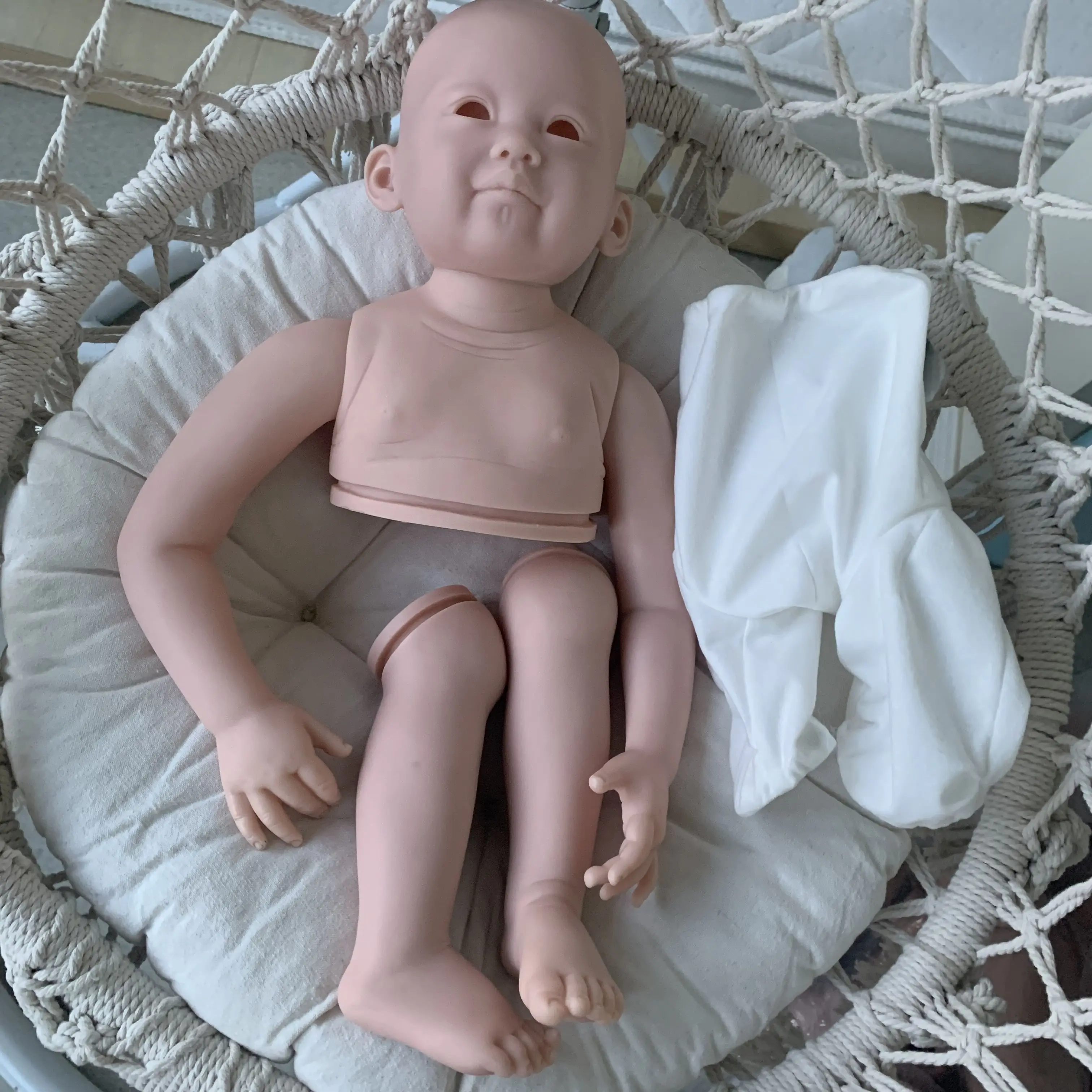 NPK 32Inch Didžiulis Kūdikis, Kūdikis Reborn Leonie Princesė Mergina Tikroviškos Lėlės Nebaigtų Lėlės Dalys