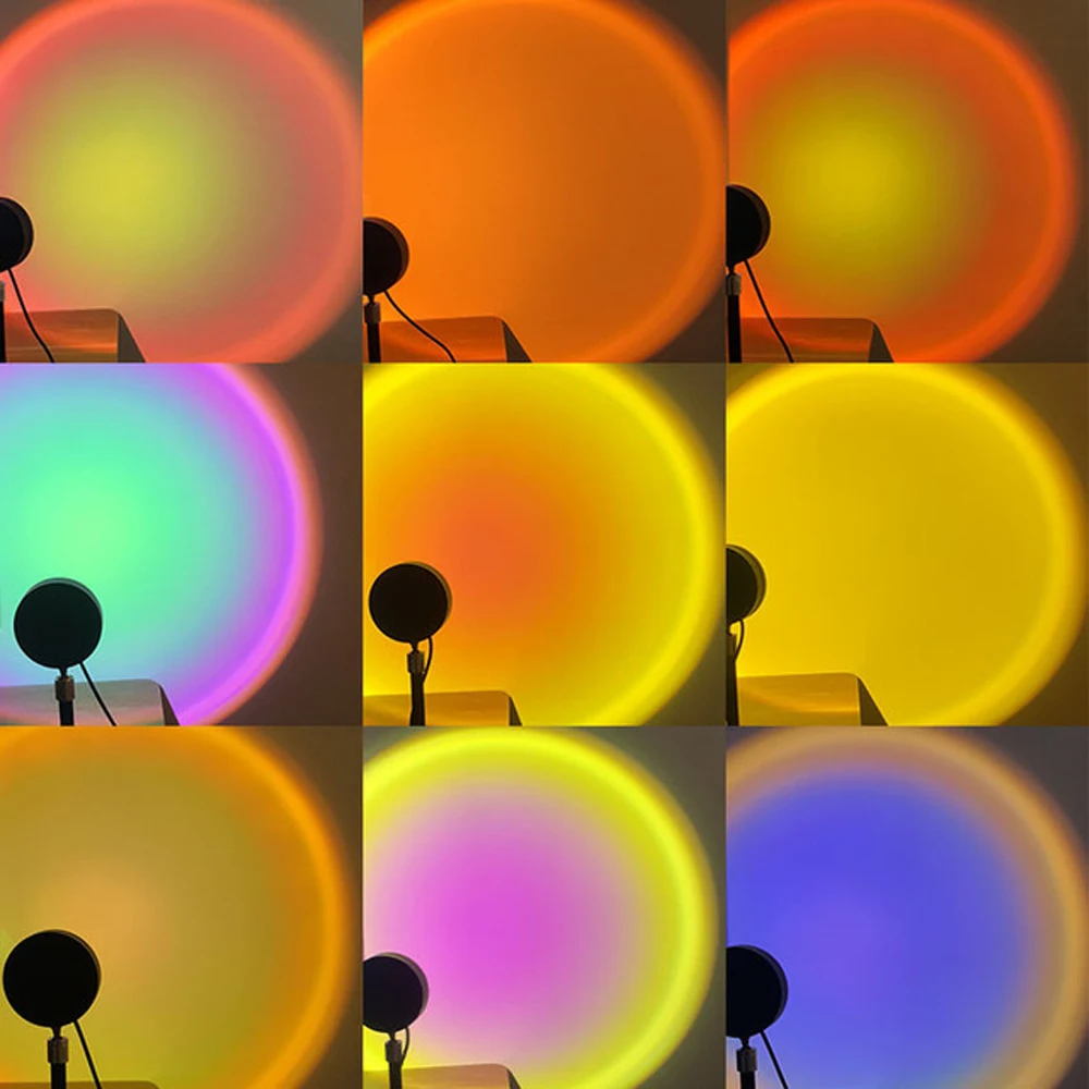 Nuotolinio Valdymo RGB Lempos Miegamojo Sienos Apdaila Vaivorykštė 