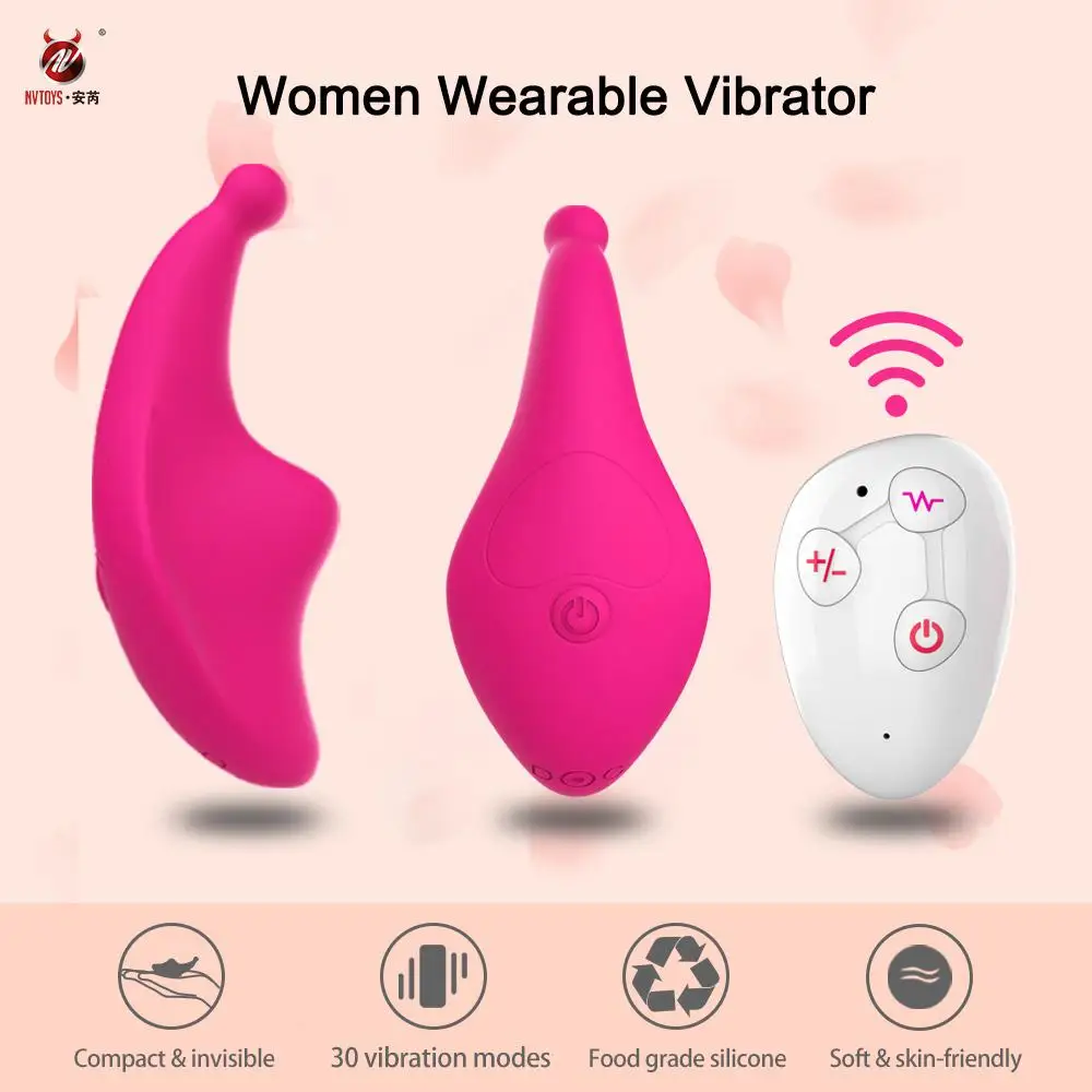 NV ŽAISLAI Belaidžio Nuotolinio Valdymo Vibratorius, 10 Greičio Nešiojami Klitorio Stimuliatorius Kelnaitės Vibruojantys Kiaušiniai Suaugusiųjų Sekso Žaislas Moterims
