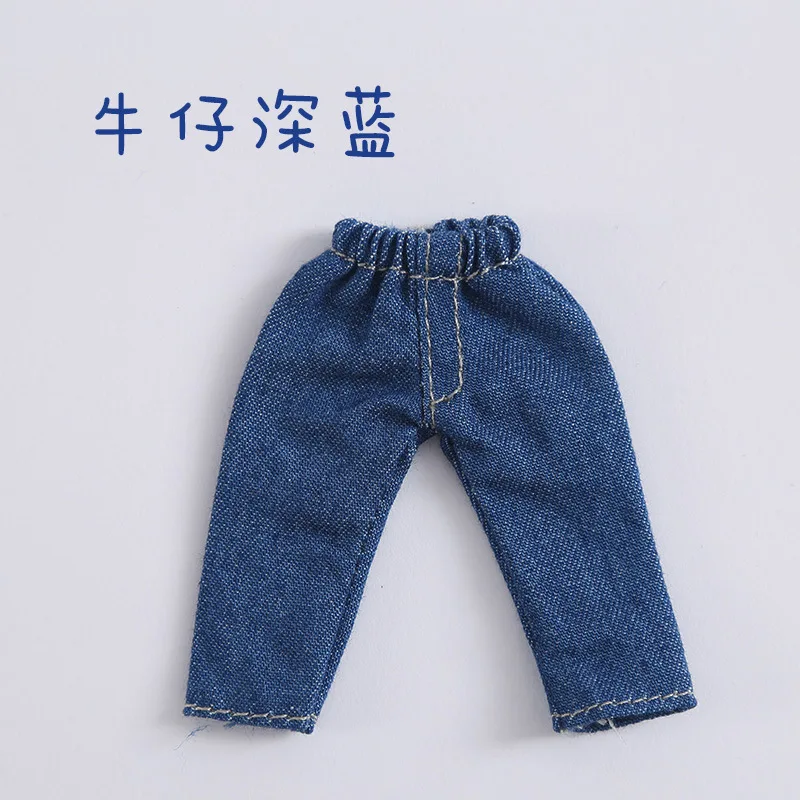 Ob11 kūdikių drabužiai bjd kelnės kelnės TGS kūno molly lėlės drabužiai 1 / 12bjd lėlės drabužiai, džinsai lėlės priedai žaislas kelnės