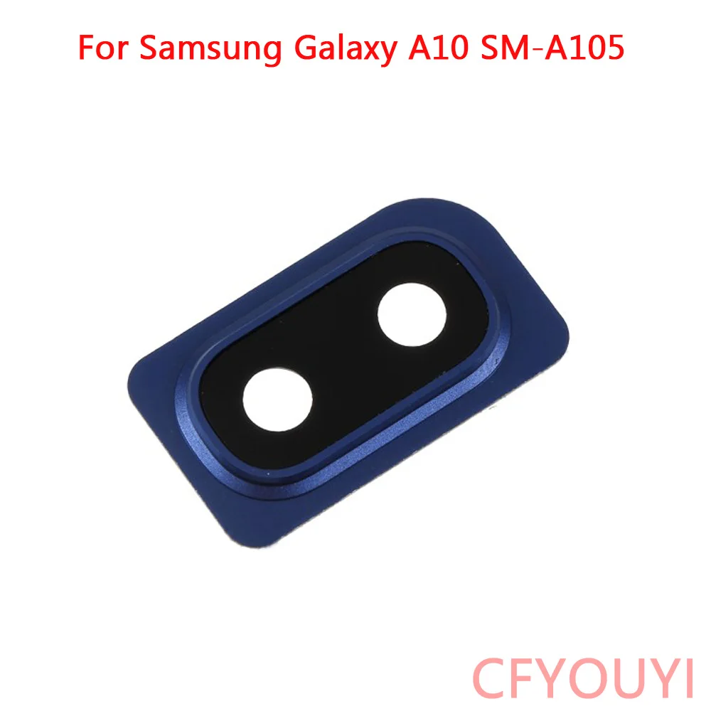 Originalus Naujas Samsung Galaxy A10 A105 Atgal Kameros Lęšis Žiedas Dangtelis su Stiklo Lęšis