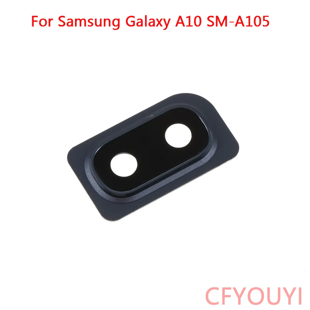 Originalus Naujas Samsung Galaxy A10 A105 Atgal Kameros Lęšis Žiedas Dangtelis su Stiklo Lęšis
