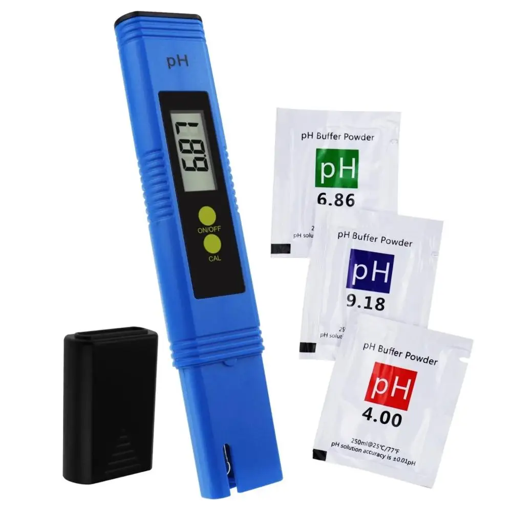 Pentype 0.01 pH-Metras pH Tikslumas Skysčių Rūgštingumas Testeriai Akvariumas, Spa centras, Laboratorija, Buitiniai Vandens