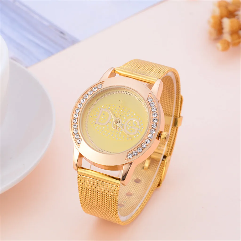 Ponios Prabangūs Deimantų Žiūrėti Moterų Mados Aukso Akių Pin Sagtis Kvarciniai Laikrodžiai Moterų Atsitiktinis Derliaus Laikrodžiai Reloj Mujer