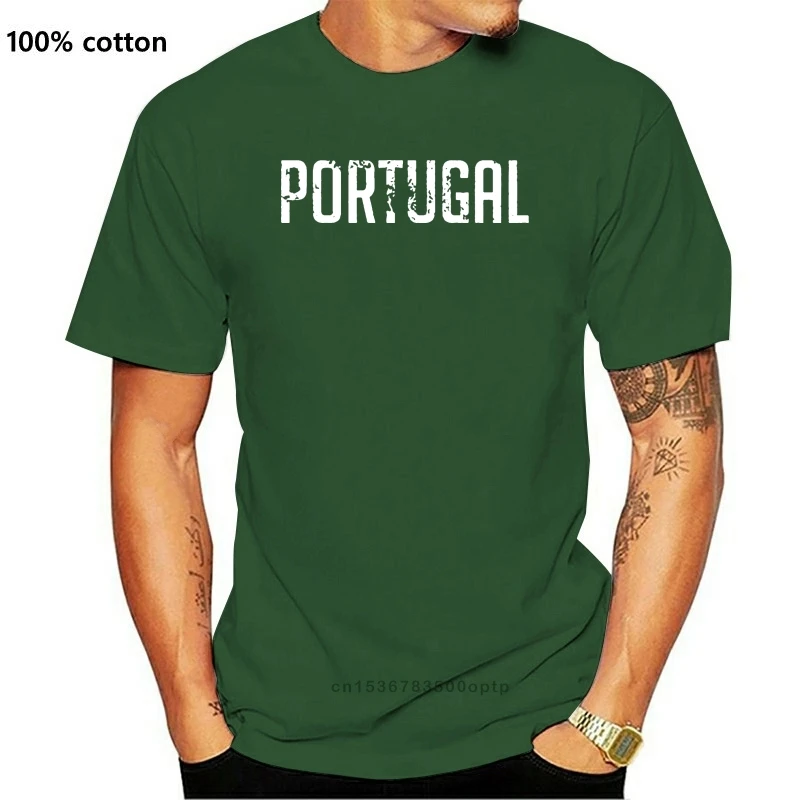 Portugalijos Futbolo Portugalijos Futebol Marškinėliai Vyrams Apvalios Apykaklės Reguliariai Komiškas Marškinėliai Kieto Spalvų Vyrų Medvilnės Nuostabus Viršuje Tee