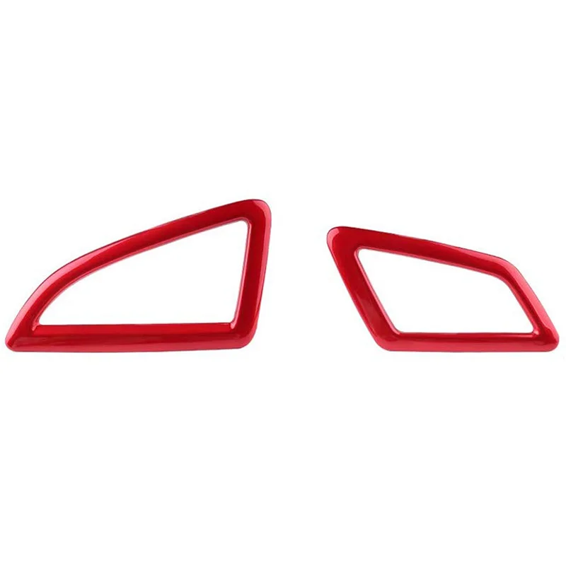 Prietaisų skydelio Oro Angos Vėjo Lizdo Dangtelį Apdaila Lipdukas 10 Gen Honda Civic 2016-2020 - Raudona