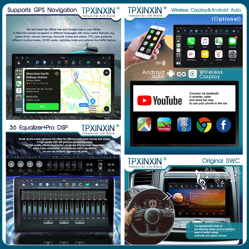 PX6 Už Hyundai Elantra 2016-2019 Android Automobilio garso sistemos Automobilio Radijo Ekranas, 2 DIN Radijas, DVD Grotuvas, Automobilių GPS Navigacijos Galvos Vienetas