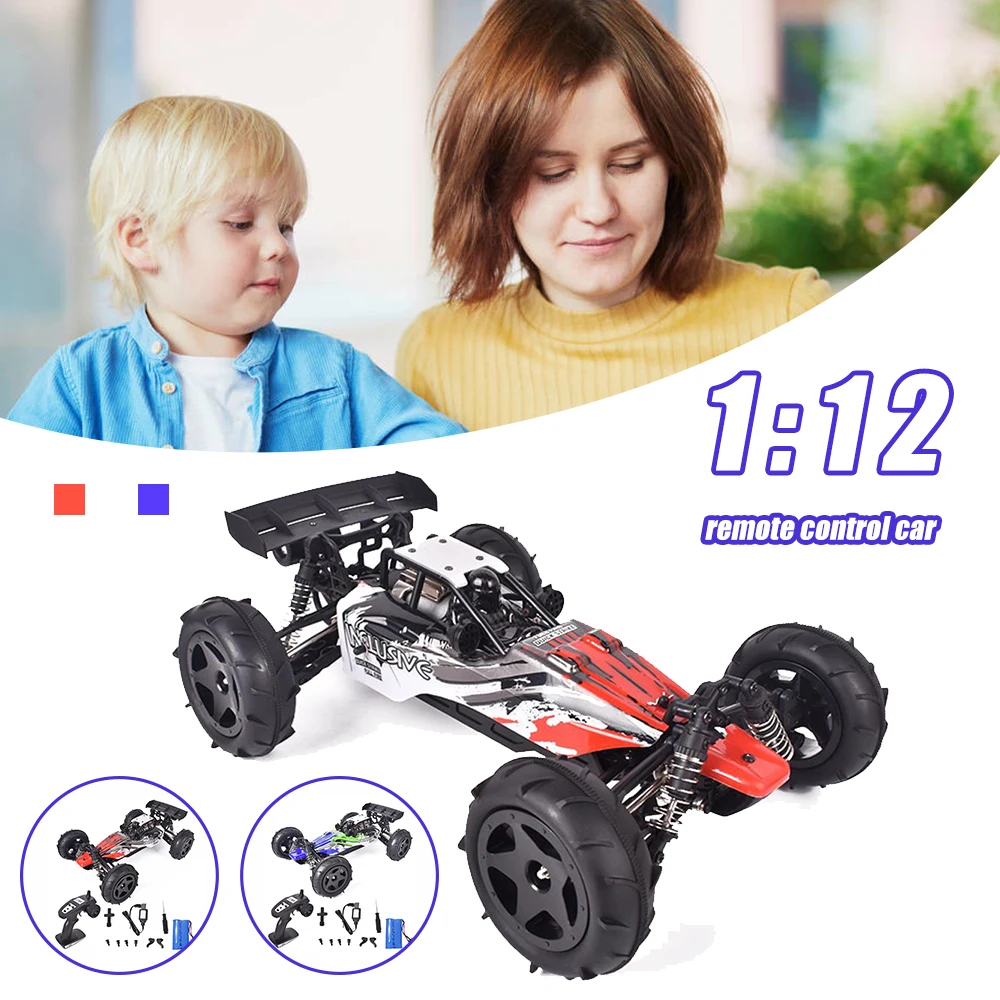 Rc Automobilis 1:12 4WD Naujinimo Versija 2.4 G Nuotolinio Valdymo Radijo bangomis Automobilių Žaislas Automobilis 2021 Didelės Spartos Buggy Sunkvežimių, visureigių Sunkvežimių Vaikų Žaislai