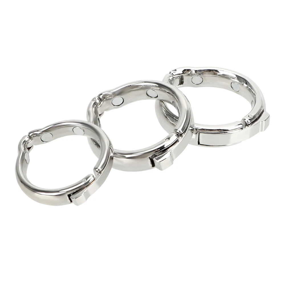 Reguliuojamo Dydžio Apyvarpės Korekcija Varpos Žiedas V Tipo Atidėti Ejakuliacija Metalo Sekso Žaisliukai Vyrams Magnetas Gaidys Žiedas