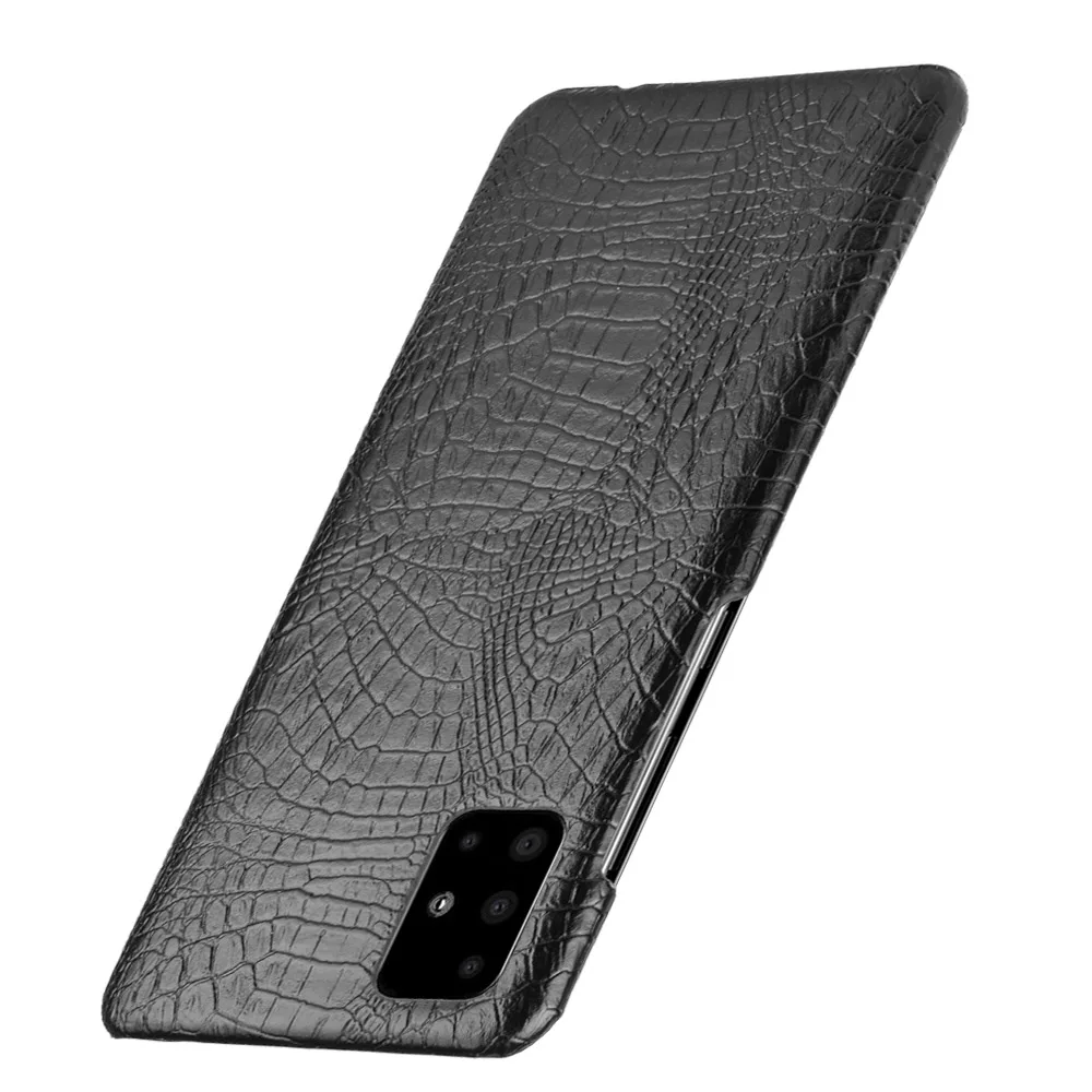 Samsung Galaxy A71 Atveju Prabangus Krokodilo modelis PU odos Atveju 