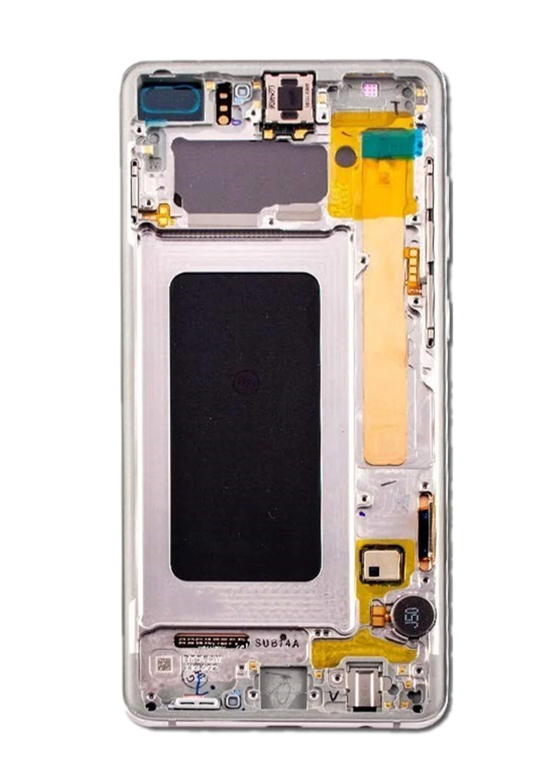 SAMSUNG Galaxy S10 Plius lcd S10+ G975 SM-G9750 G975F Su rėmu Negyvų Pikselių LCD Ekranas su Jutikliniu Ekranu, skaitmeninis keitiklis Asamblėja
