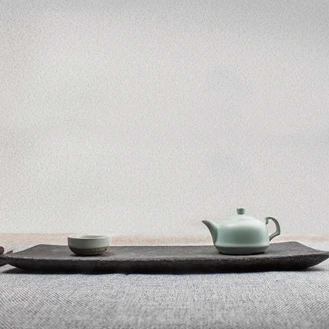 SheCu kabineto] smarkiai akmens arbata dėklas drenažo akmens arbata dėklas kung fu arbata arbata arbata dėklas dovanų dėžutės