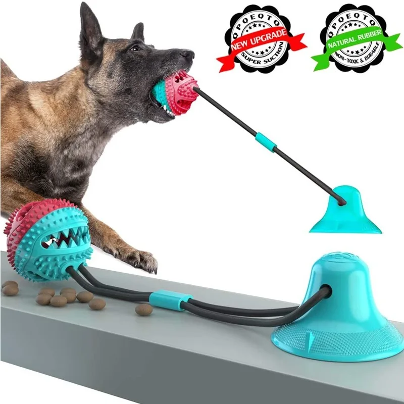 Siurbtukas Šuns Žaislas Traukti Atsparus Interaktyvus Virvę Šuns Žaislas Šuo Kramto Žaislą, Kad Gali Pakankamai Švarūs Dantys Šuns Žaislai Didelių Veislių