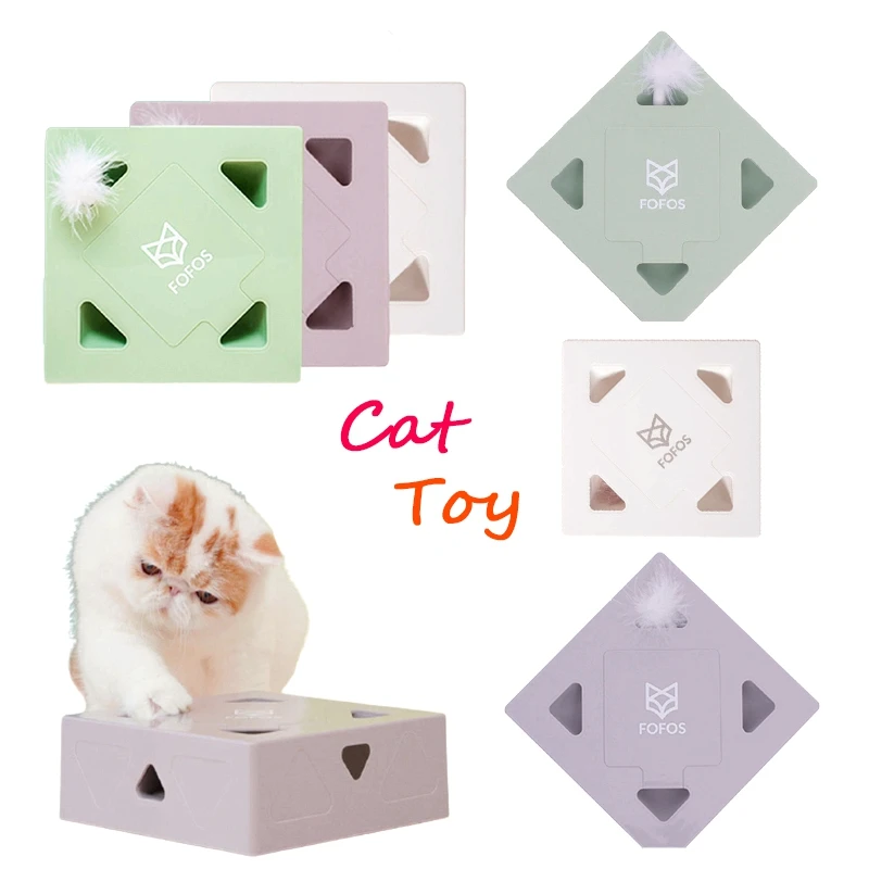 Smart Katė Žaislas Interaktyvus Aikštės Magic Box Dantį Cat Stick Elektroninių Katžolių Mokymo Kačiukas Gaudyti Pelę Žaislas USB Įkrovimas