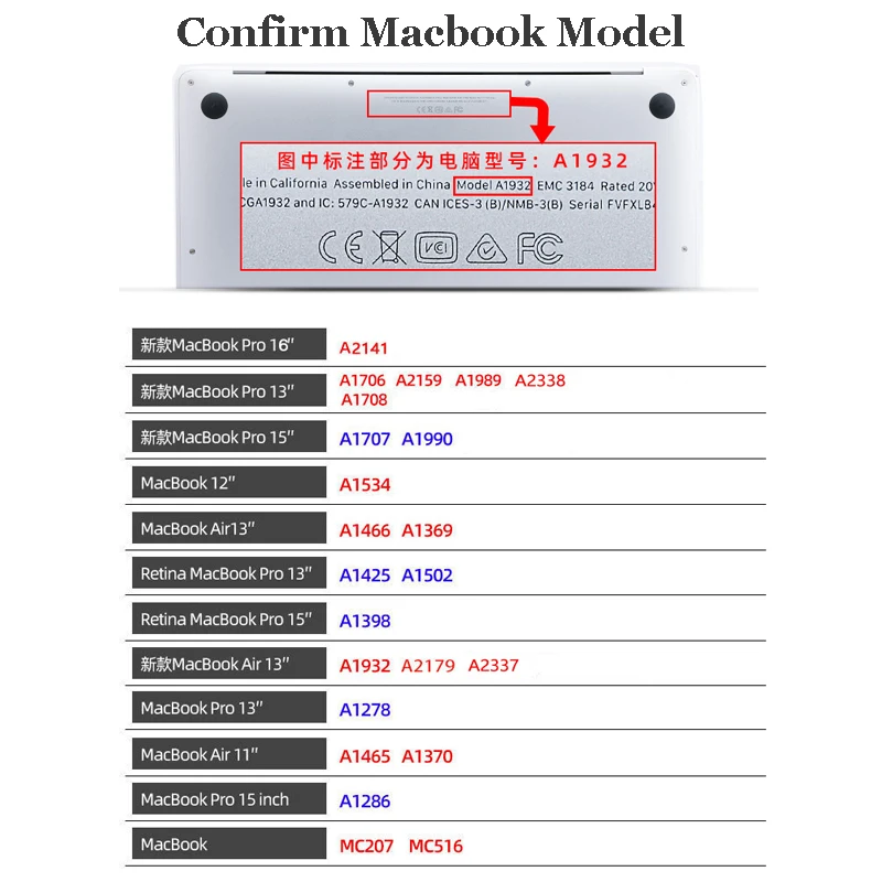 Spalvinga Atveju, Macbook Air Pro 11 12 13 15 Hard Cover for Macbook Air 13 Funda A1932 A2179 A1466 A2289 A2338 Silikono Apvalkalas
