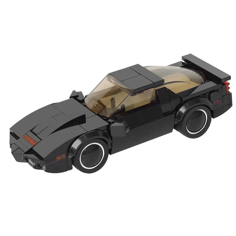 SS-52083 Mechaninė Klasikinių Automobilių TV Knight Rider KITT Statyba blokai, plytos Kūrėjai Klasikinių Lenktynių Transporto priemonės, Žaislai Berniukams, Gif