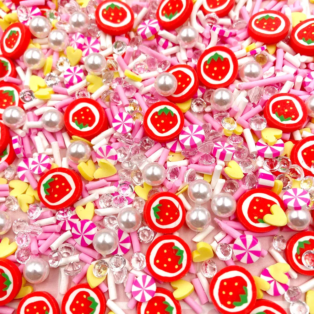 Sumaišyti Polimero Molis Spalvinga Strawberry Candy Fog 