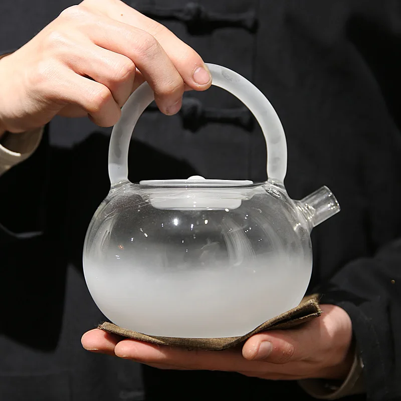 TANGPIN karščiui atsparaus stiklo arbatinukas kettke stiklo arbatinukas drinkware