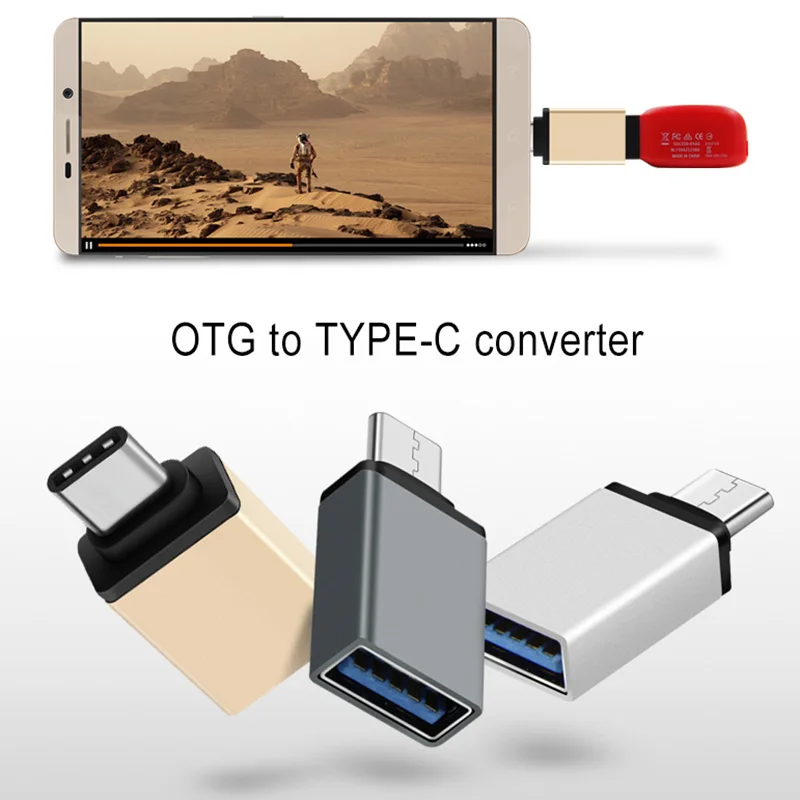 Tipas-C su USB 3.0 OTG Kabelis, Adapteris, C Tipo Konverteris, skirtas 