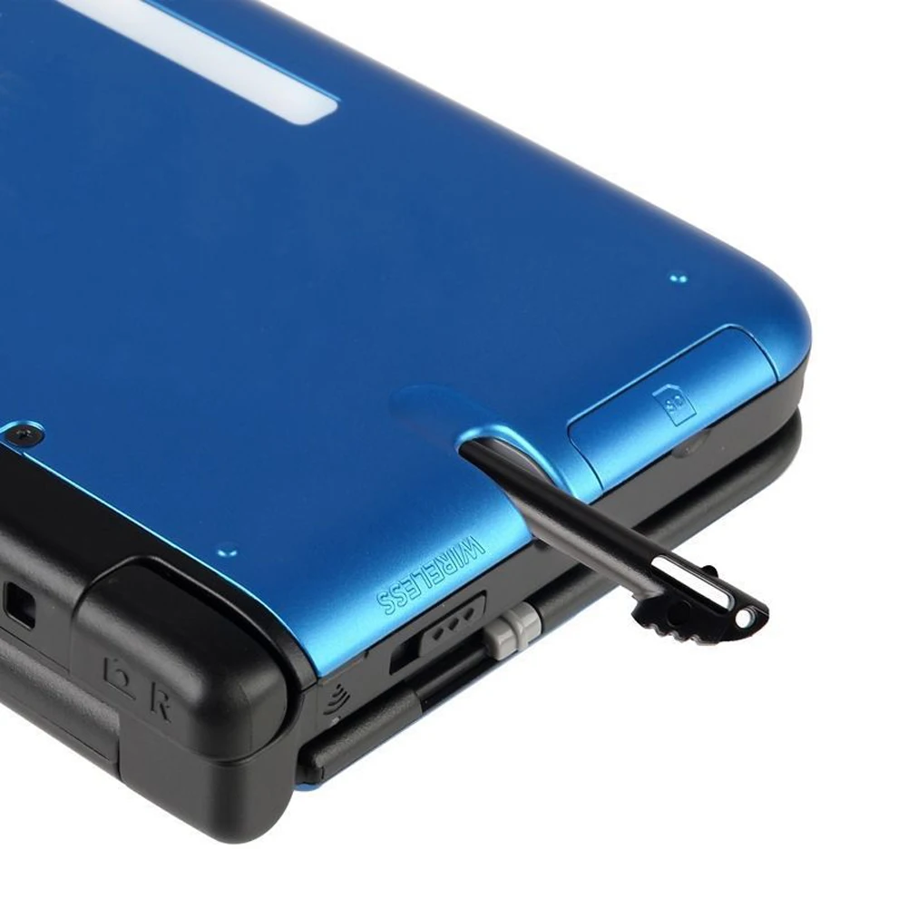 Universalus Stylus 2 X Juodo Plastiko Touch Screen Stylus Nintendo 3DS N3DS XL LL Naujas Žaidimas Priedai Karšto Pardavimo