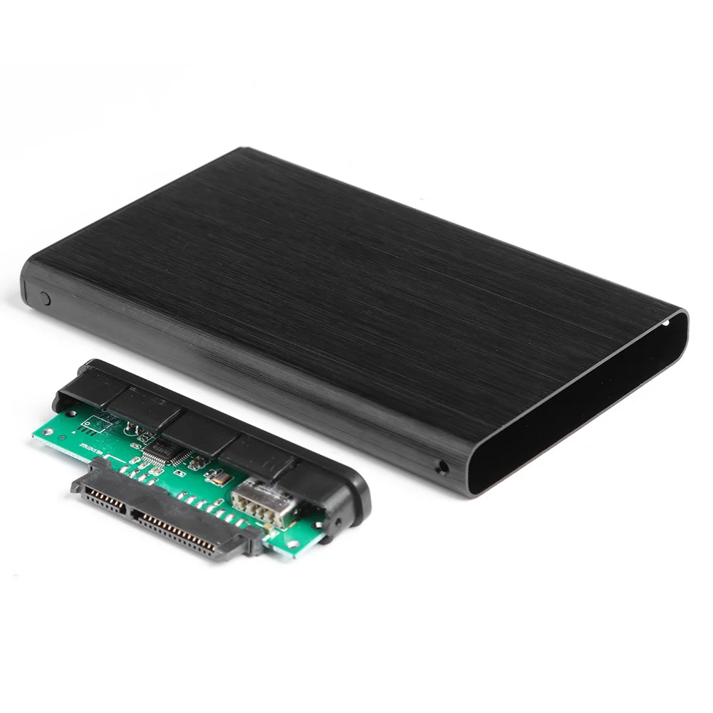 USB 2.0 Kietojo Disko Atveju 10TB SATA HDD SSD Lauke Portable 2.5 colių Aliuminio Lydinio Biuro Rūpintis Kompiuterių Reikmenys
