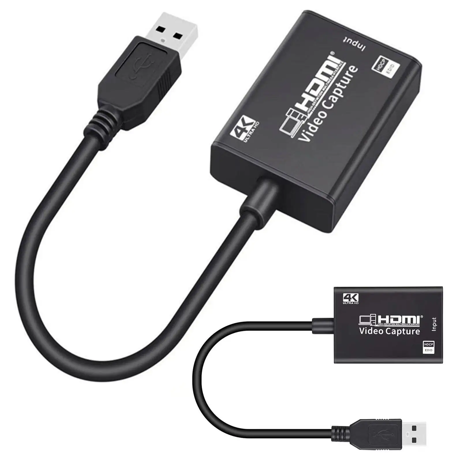 USB į HDMI HD 1080P 4K Vaizdo įrašymo Kortelės už Žaidimą Live Transliacijos Transliacijos
