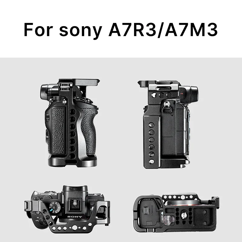 UURig C-A73 Kamera Narve Sony a7iii A7R3 A7M3 Standartas Arca Stiliaus Greito Atleidimo Plokštelė su Rankena Viršuje, Rankena Sony A7III