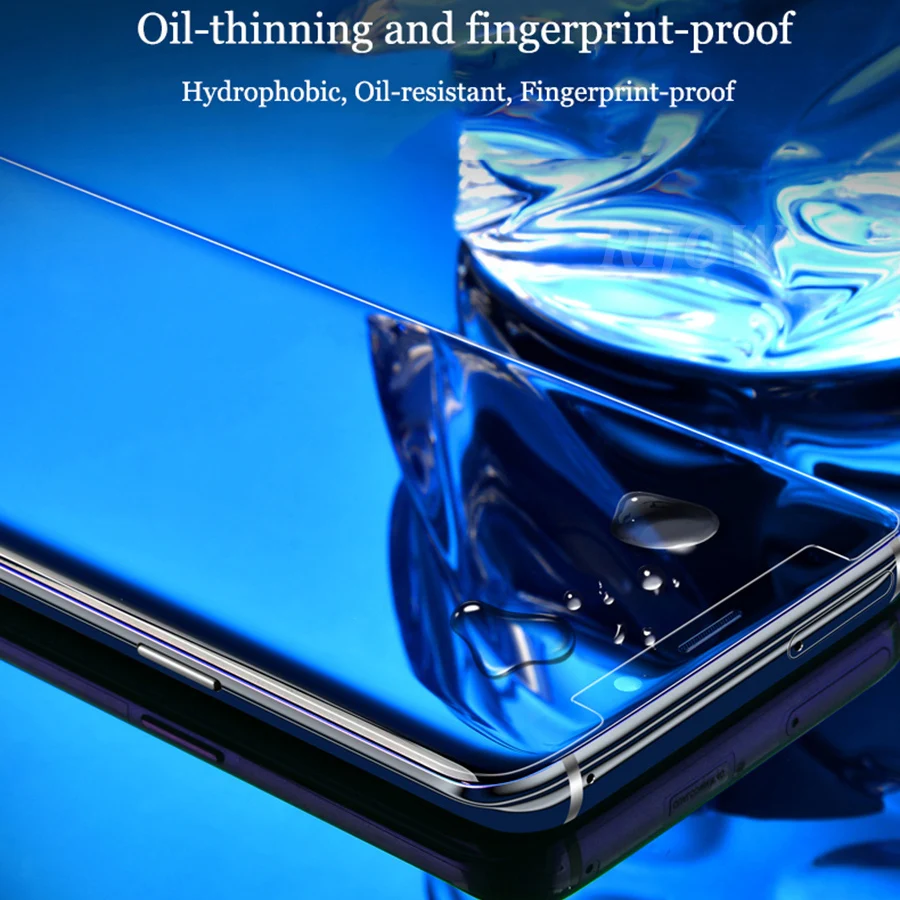 UV Skysčio Grūdintas Stiklas OnePlus 8 9 Pro Visą Klijai Screen Protector Vienas Plius 8 Mėlyna Violetinė OnePlus8 Pro Stiklo 3D Kino 9 Pro
