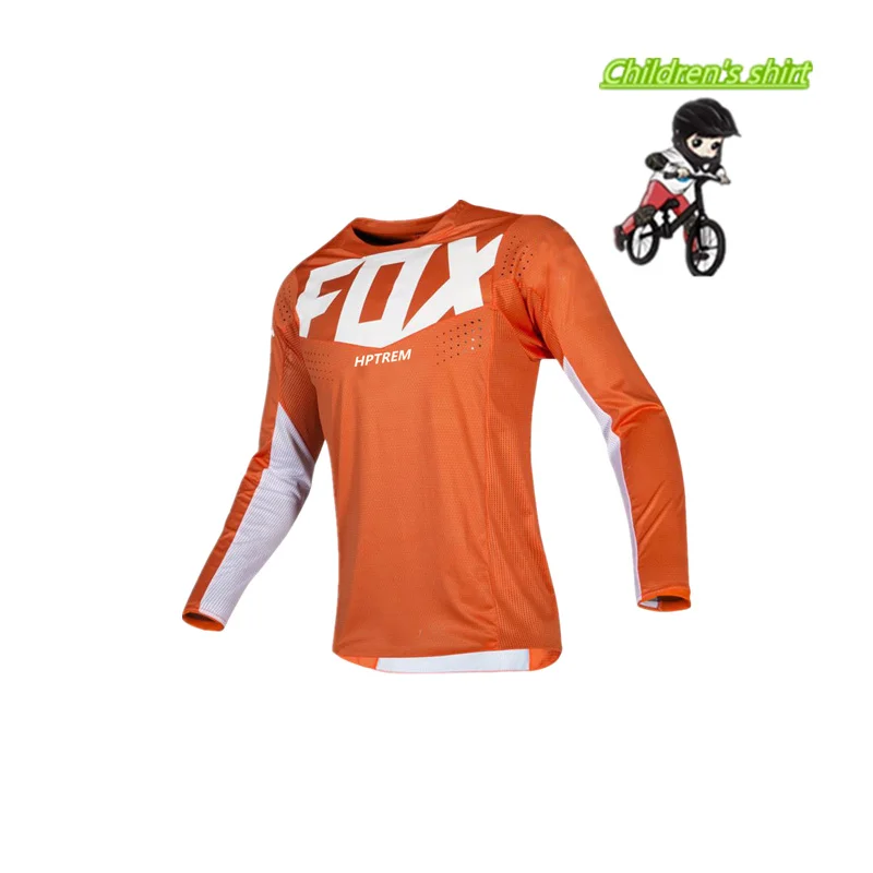 Vaikai Off Road ATV Lenktynių T-shirt aš Fox Kalnų Dviratis Jersey Motokroso MTB Kamufliažas Berniukų D
