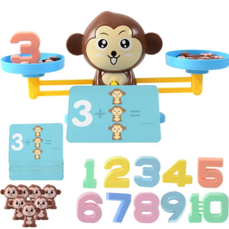 Vaikų Švietimo Žaislai, Balansas, Balanso Beždžionė Ankstyvojo Ugdymo Balansas Nušvitimą Matematikos Mokslas ir Švietimas