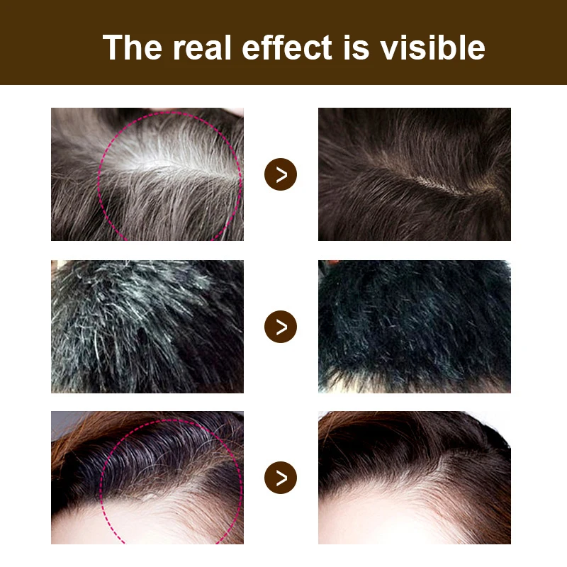 Vieną Kartą Plaukų Dažų Klijuoti Laikinas Plaukų Spalva Modifikuotų Balta Juoda Ruda Dangtelis Baltos Iki 