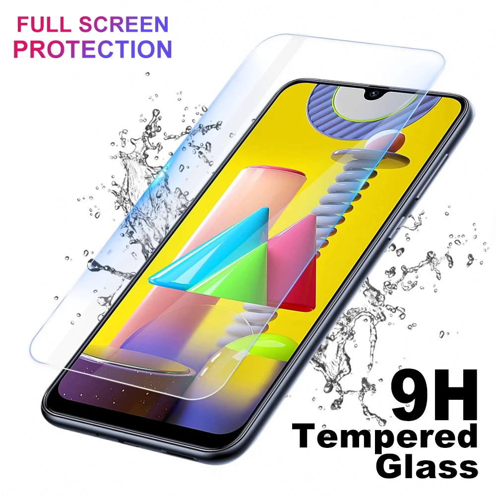 Visiškai Padengti Grūdinto Stiklo Samsung Galaxy M31 M 31 31M 6.4