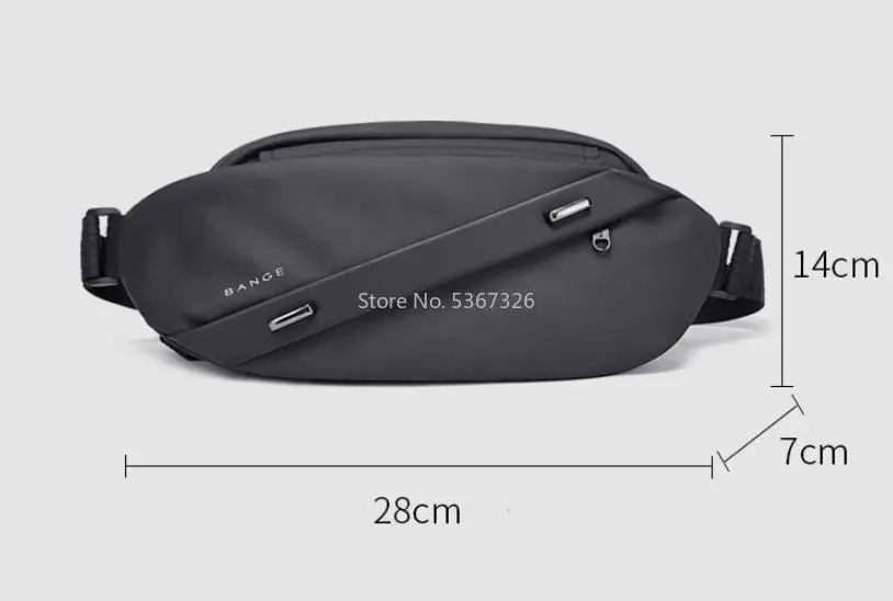 Xiaomi Prabanga Vyrai Moters Krūtinės Krepšys, Atsparus Vandeniui Peties Paketai Krepšys Kelionės Sporto Porų Crossbody Krepšys