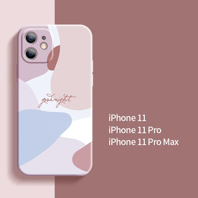 Švelnus Skystis, Silikoninis Telefono dėklas Skirtas iPhone 11 12 Pro Max mini SE 2020 X XR XS Max 7 8 Plius Moblie Telefono Dangtelį Saldainiai Gryna Spalva